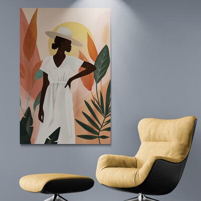 Tablou Canvas - Afro 002 Eleganta Suprema