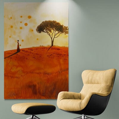 Tablou Canvas - Elegant Afro 54
