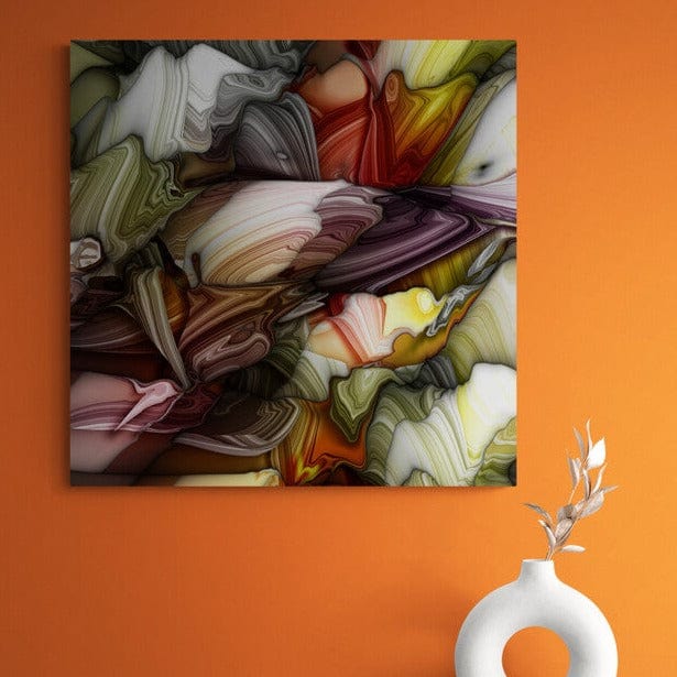 Tablou Canvas - Eleganta Moderna Multicolora