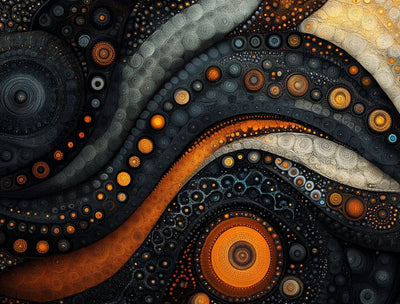 Tablou decorativ - Abstract Caracatita