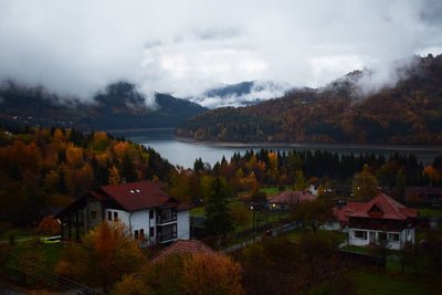Tablou decorativ - Langa Lacul Bicaz