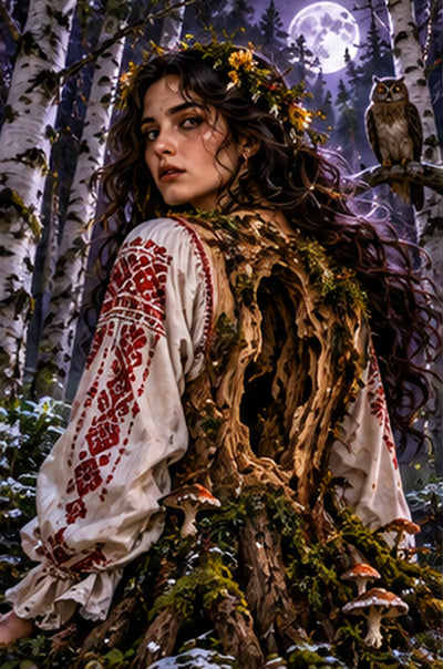 Tablou decorativ - Fata Padurii