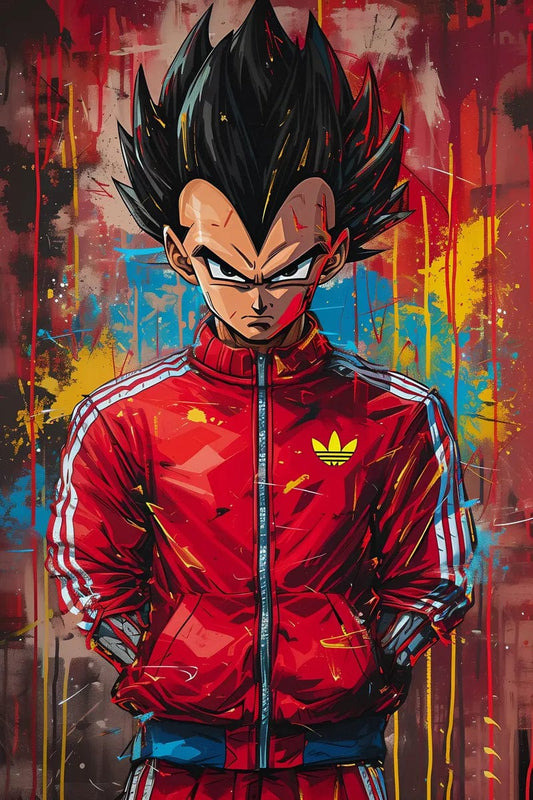 Tablou Canvas - Eleganta Vibranta Pop Art 020