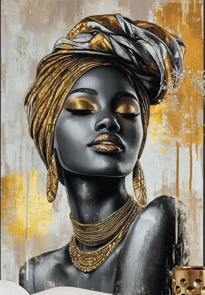 Tablou decorativ - Gratie africana