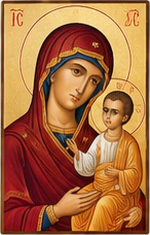 Icoana clasica - Maica Domnului cu Pruncul