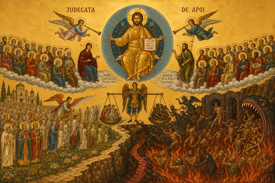 Icoana - Judecata de Apoi cu Arhanghelul Mihail