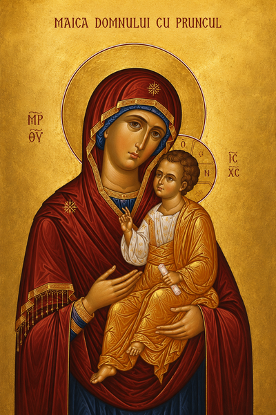 Icoana - Maica Domnului cu Pruncul Iisus