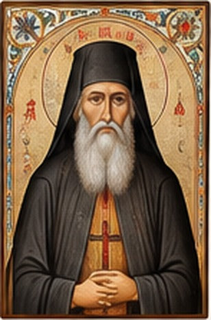 Icoana ornamentala - Sfantul Ioan de la Suceava
