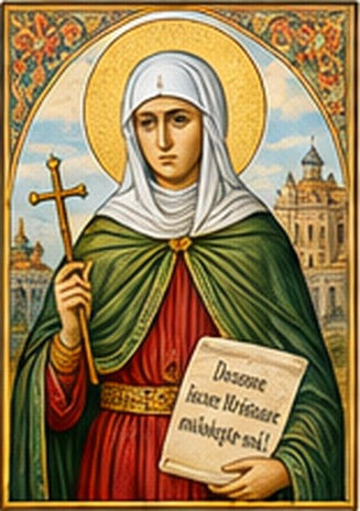Icoana - Sfanta Filofteia de la Curtea de Arges