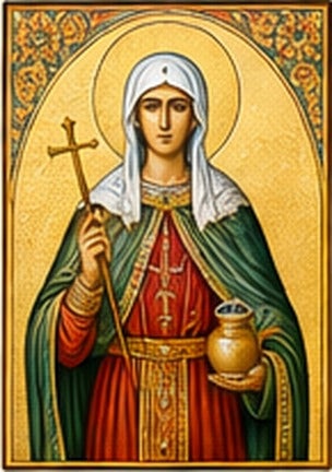 Icoana - Sfanta Mare Mucenita Anastasia