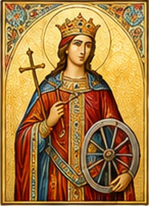 Icoana - Sfanta Mare Mucenita Ecaterina