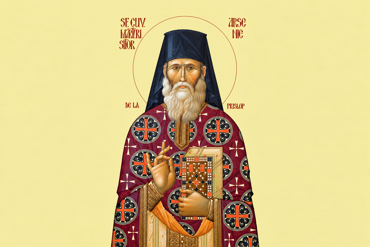Icoana - Sfantul Cuvios Marturisitor Arsenie de la Prislop