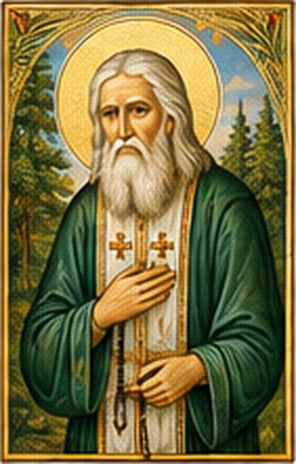 Icoana - Sfantul Serafim de Sarov