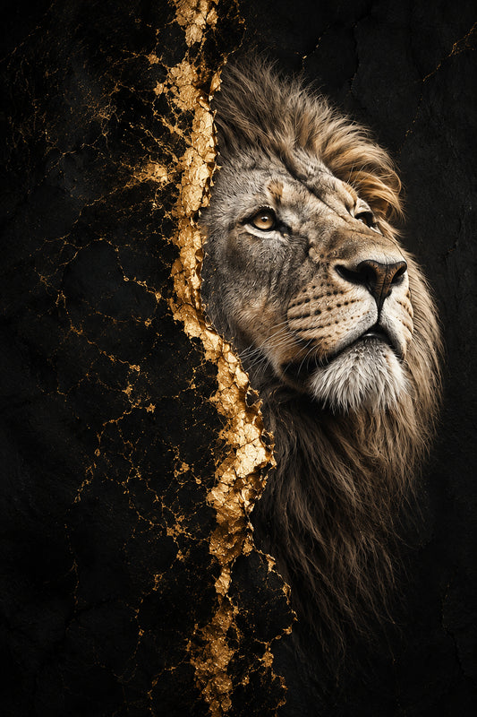 Tablou decorativ - Leul din Umbră