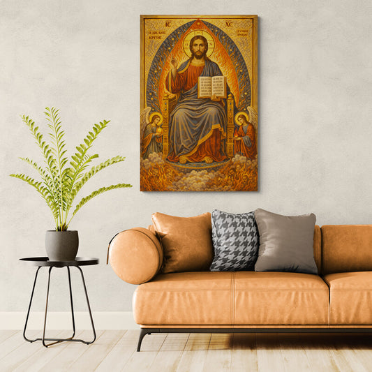 Icoana pe panza - Iisus Hristos, Judecătorul Drept