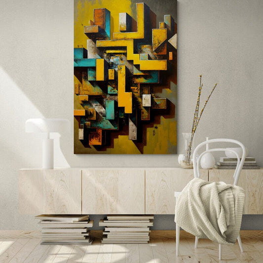 Tablou Canvas - Eleganta Abstracta 3D 54