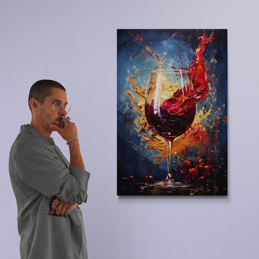 Tablou decorativ - Vin rosu