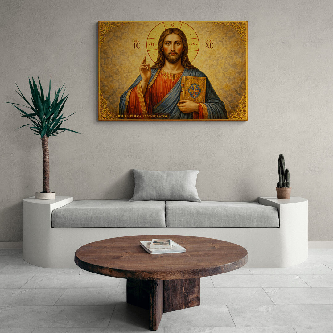 Icoana   - Iisus Hristos Pantocrator