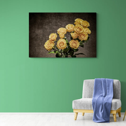 Tablou Canvas - Flori 209 Elegantă Artistică