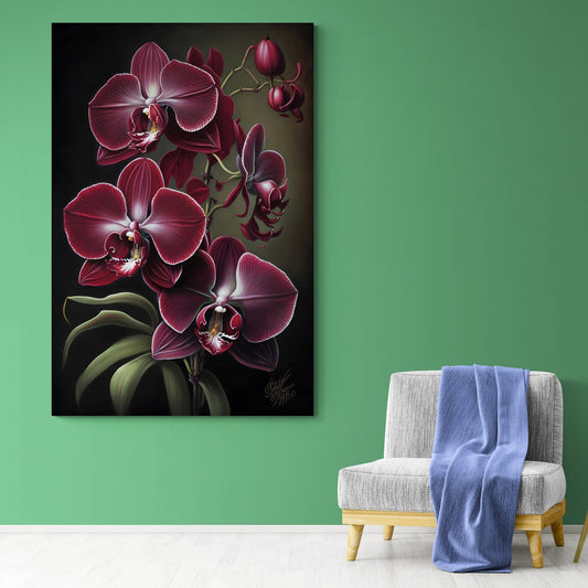 Tablou Canvas - Flori 215 Eleganta si Culoare