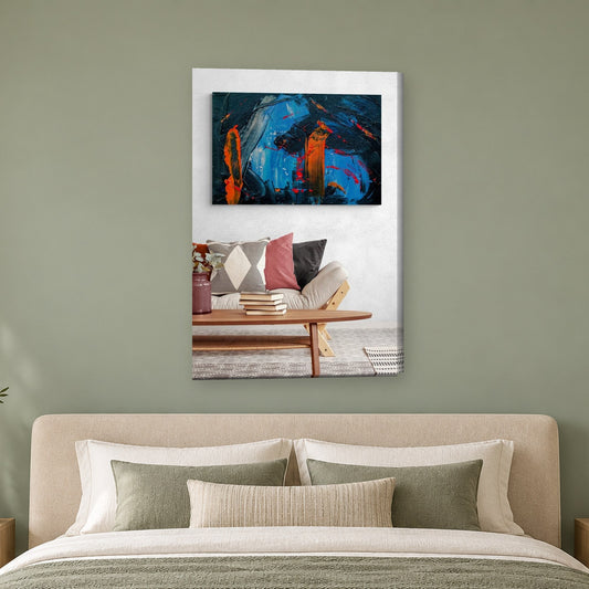 Tablou Canvas - Abstract pe perete, in camera - Zibo.ro
