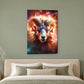 Tablou decorativ - Berbecul cosmic pe perete, in camera - Zibo.ro