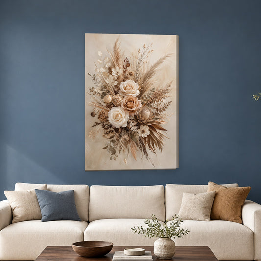 Tablou decorativ - Buchetul Boem pe perete, in camera - Zibo.ro