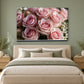 Tablou decorativ - Buchetul de Trandafiri Roz pe perete, in camera - Zibo.ro