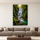 Tablou decorativ - Cascada din Jungla pe perete, in camera - Zibo.ro