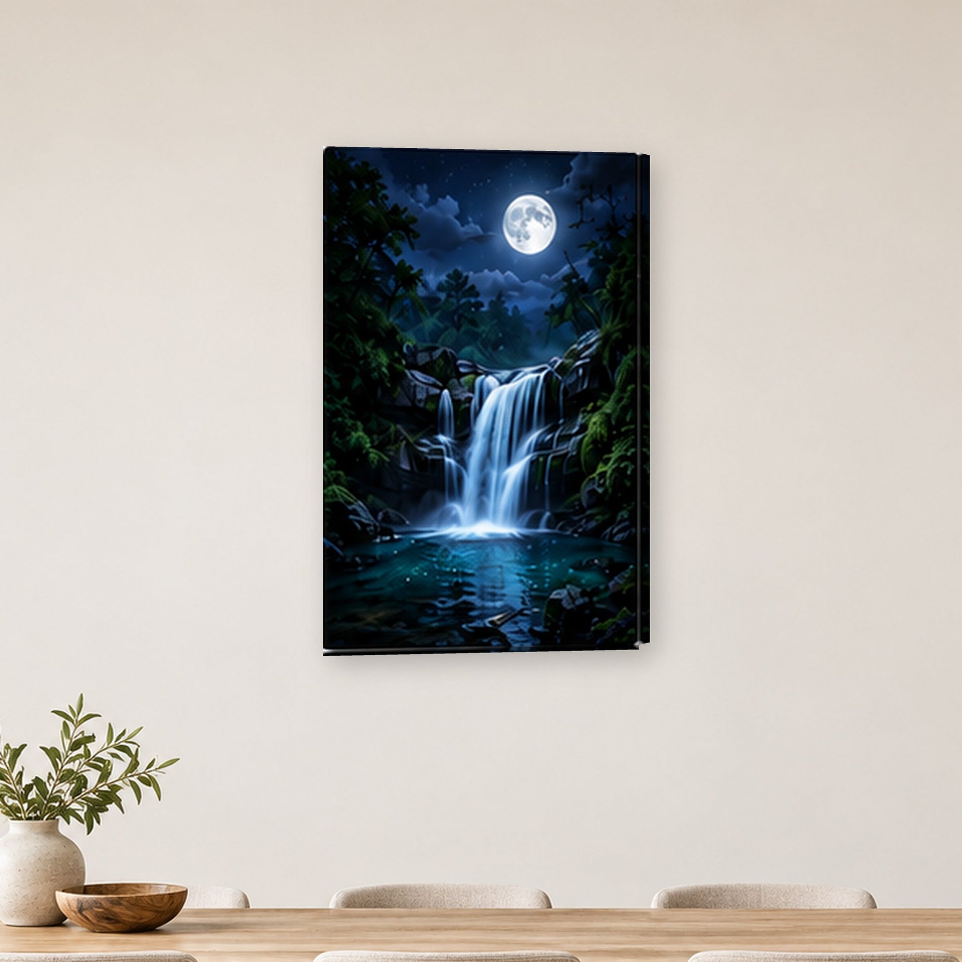 Tablou decorativ - Cascada Selenara pe perete, in camera - Zibo.ro