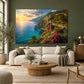Tablou decorativ - Coasta Inflorita pe perete, in camera - Zibo.ro