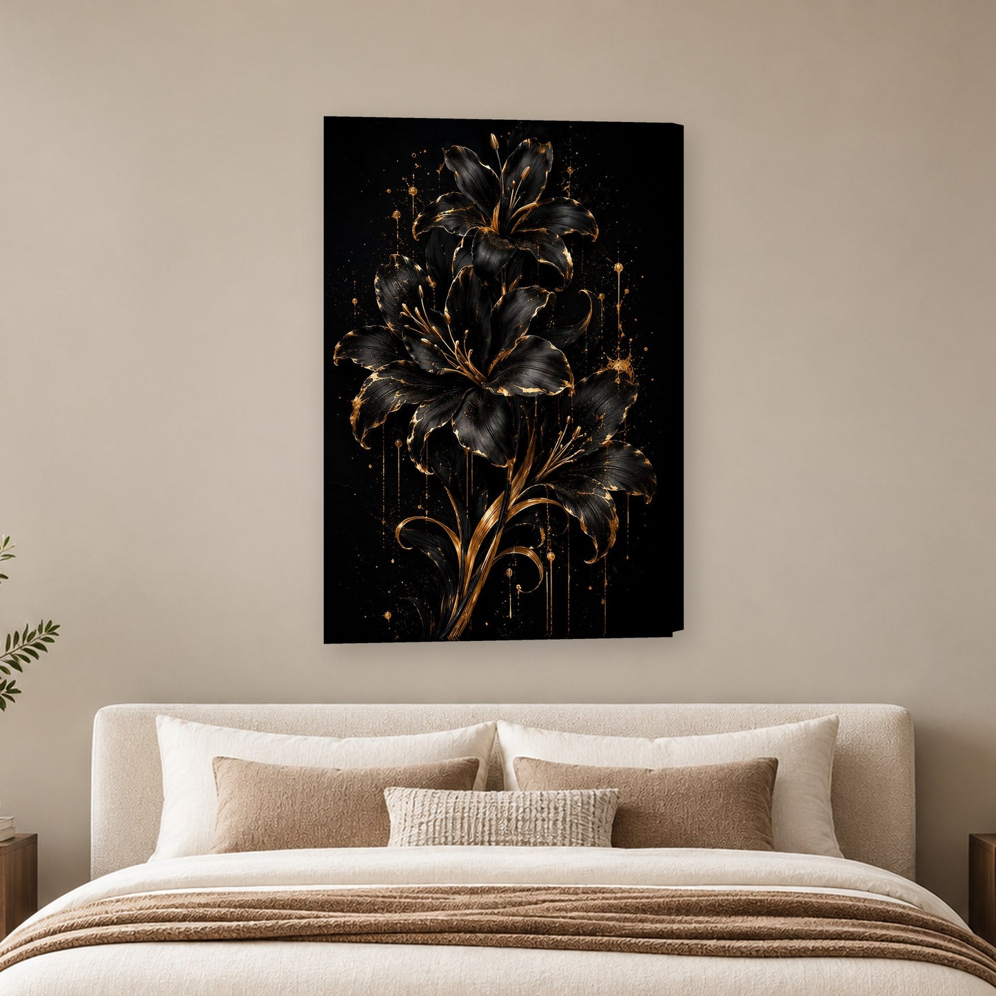 Tablou decorativ - Crinii de Abanos pe perete, in camera - Zibo.ro