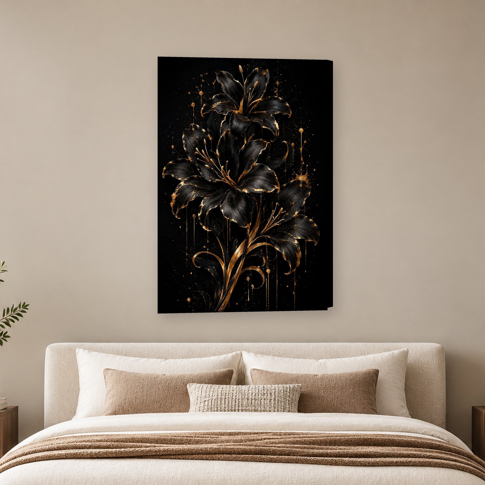 Tablou decorativ - Crinii de Abanos pe perete, in camera - Zibo.ro