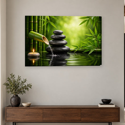 Tablou decorativ - Echilibru zen pe perete, in camera - Zibo.ro