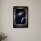 Tablou decorativ - Fereastra spre Univers pe perete, in camera - Zibo.ro