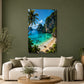 Tablou decorativ - Golful Tropical pe perete, in camera - Zibo.ro