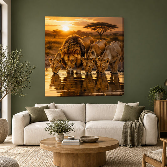 Tablou decorativ - La Adapatoare pe perete, in camera - Zibo.ro