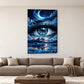 Tablou decorativ - Ochiul Iernii pe perete, in camera - Zibo.ro