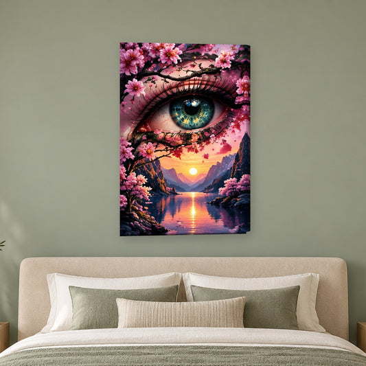 Tablou decorativ - Ochiul Primaverii pe perete, in camera - Zibo.ro