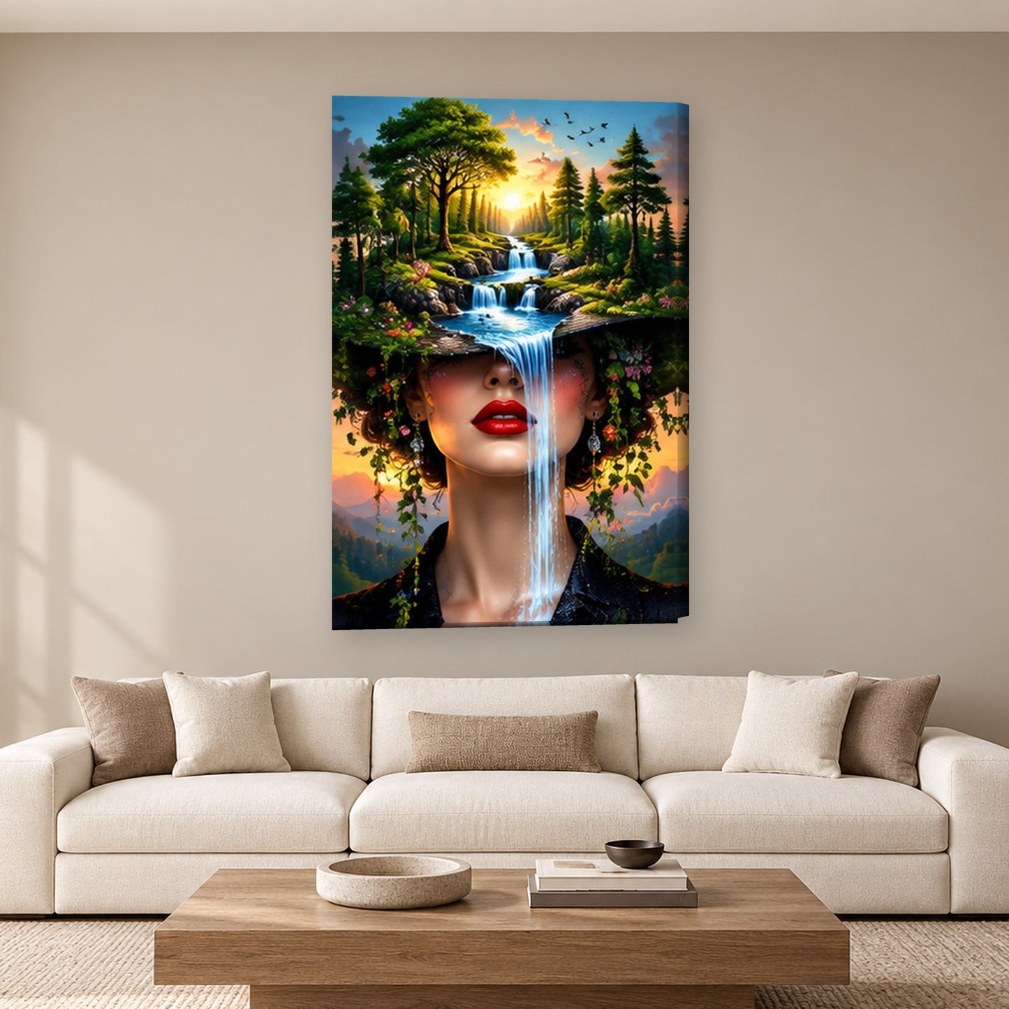 Tablou decorativ - Palaria Padurii pe perete, in camera - Zibo.ro
