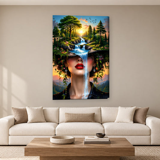 Tablou decorativ - Palaria Padurii pe perete, in camera - Zibo.ro