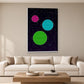 Tablou decorativ - Planete in cosmos pe perete, in camera - Zibo.ro