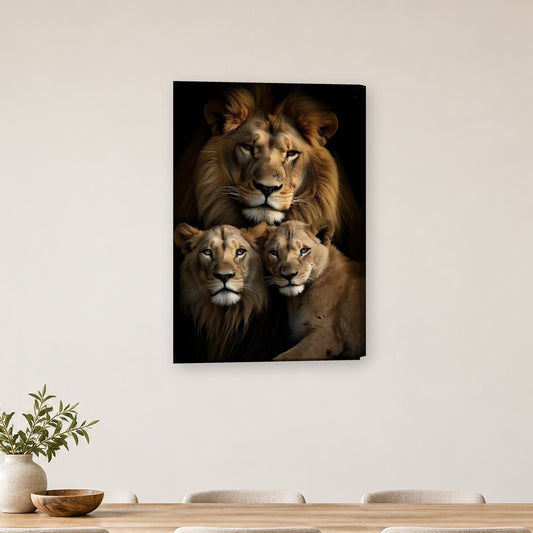 Tablou decorativ - Portretul Familiei pe perete, in camera - Zibo.ro