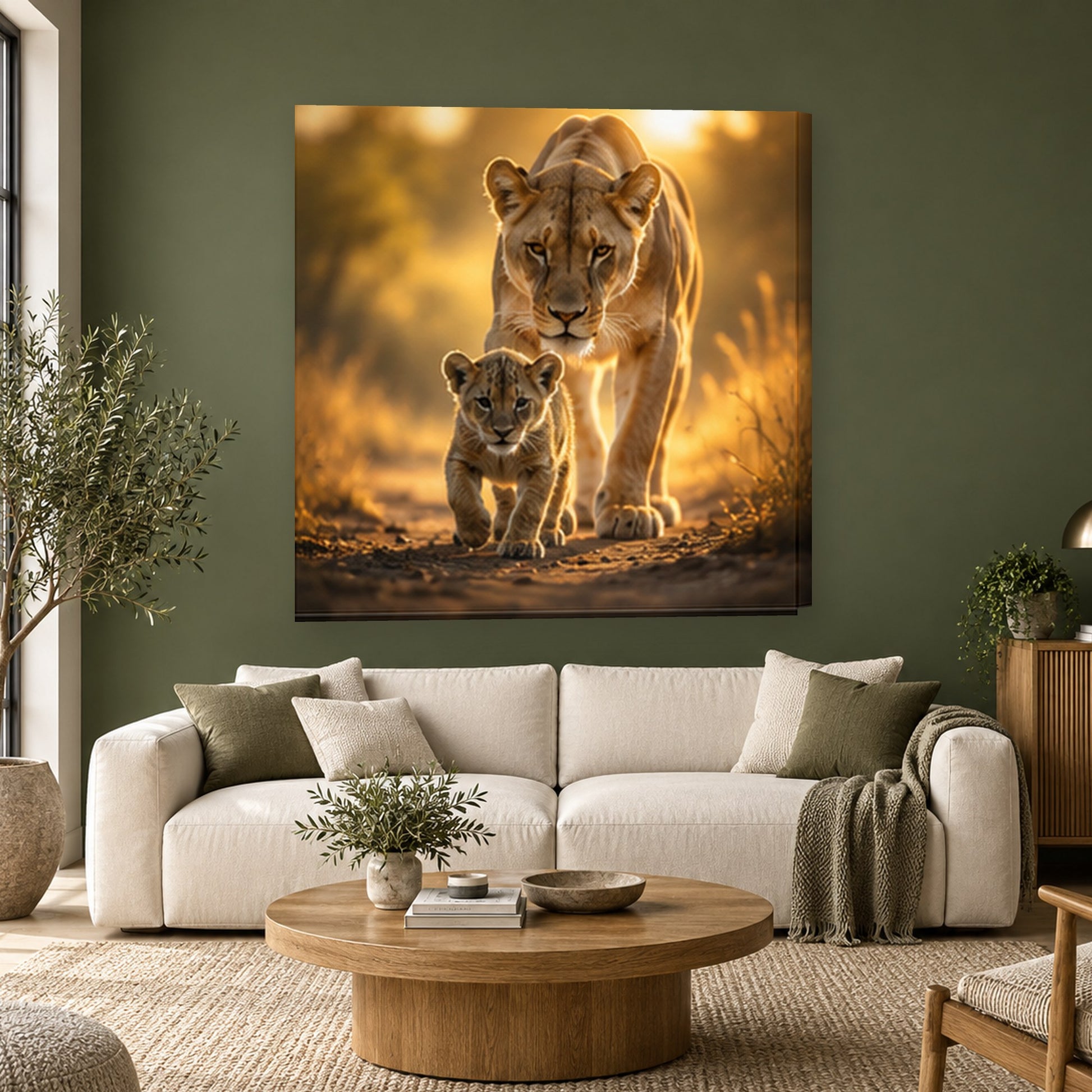Tablou decorativ - Primii Pasi pe perete, in camera - Zibo.ro