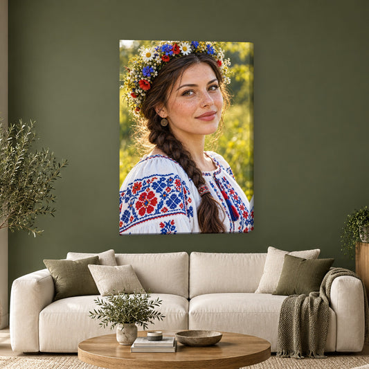 Tablou decorativ - Priveste spre deal pe perete, in camera - Zibo.ro