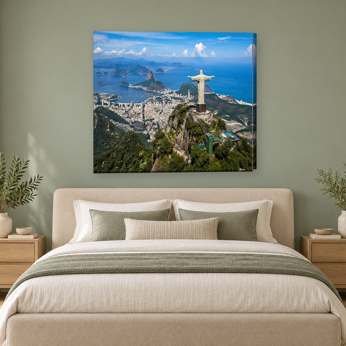 Tablou decorativ - Rio de Janeiro pe perete, in camera - Zibo.ro