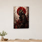 Tablou decorativ - Samuraiul Rosu pe perete, in camera - Zibo.ro