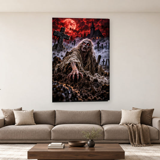 Tablou decorativ - Strigoiul pe perete, in camera - Zibo.ro