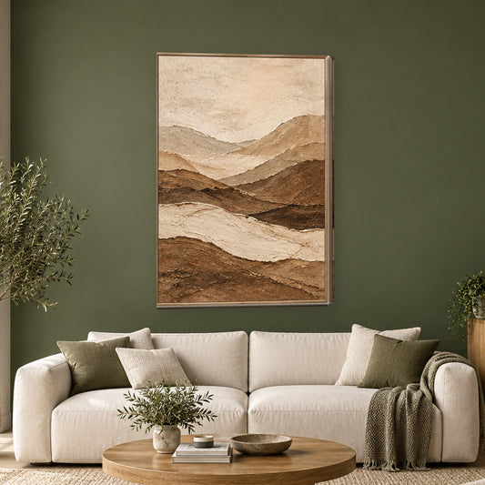 Tablou decorativ - Tacere pe perete, in camera - Zibo.ro