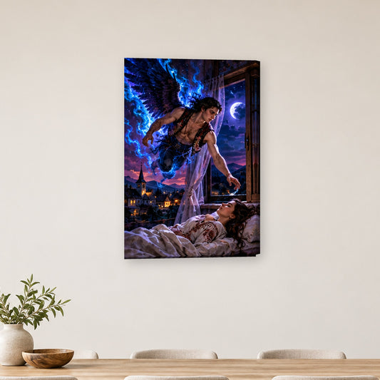 Tablou decorativ - Zburatorul la Fereastra pe perete, in camera - Zibo.ro